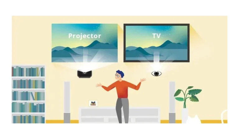 تلویزیون یا ویدیو پروژکتور