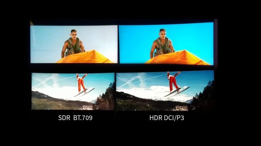 مقایسه SDR با HDR