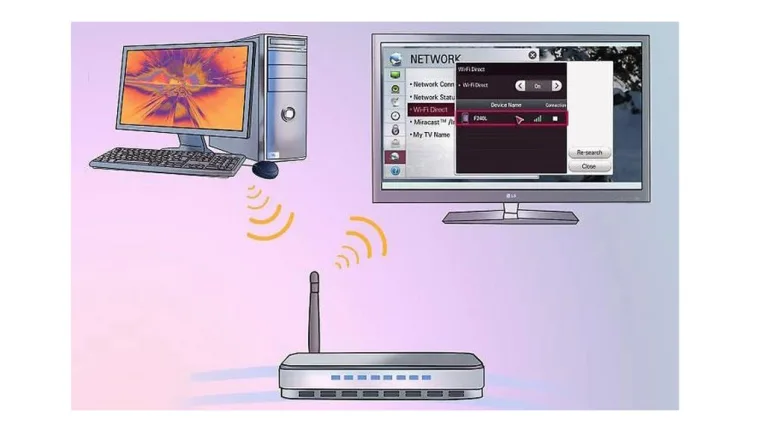 اتصال کامپیوتر و لپتاپ به تلویزیون