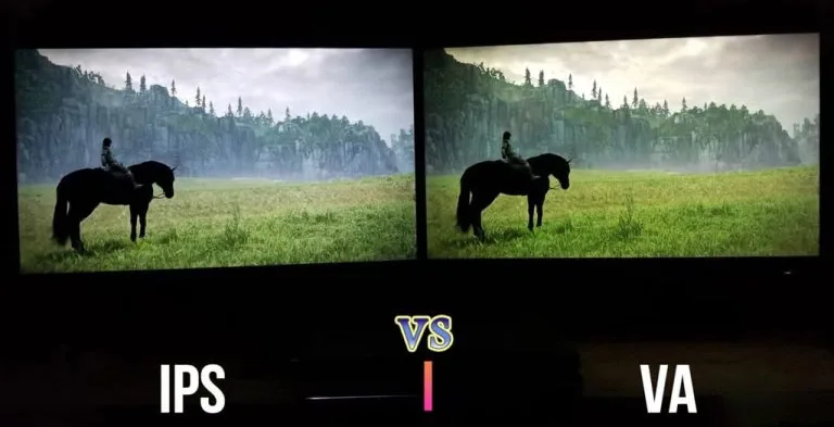 مقایسه پنل IPS با پنل VA