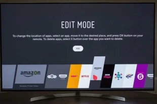 روش حذف برنامه اضافی در تلویزیون ال جی