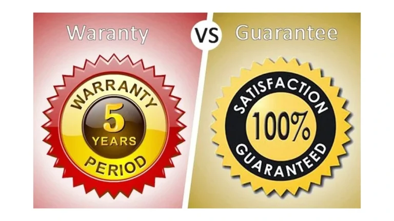 تفاوت گارانتی با وارانتی