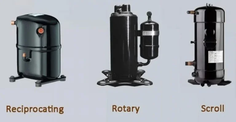 تفاوت کمپرسور روتاری ، اسکرول و پیستونی
