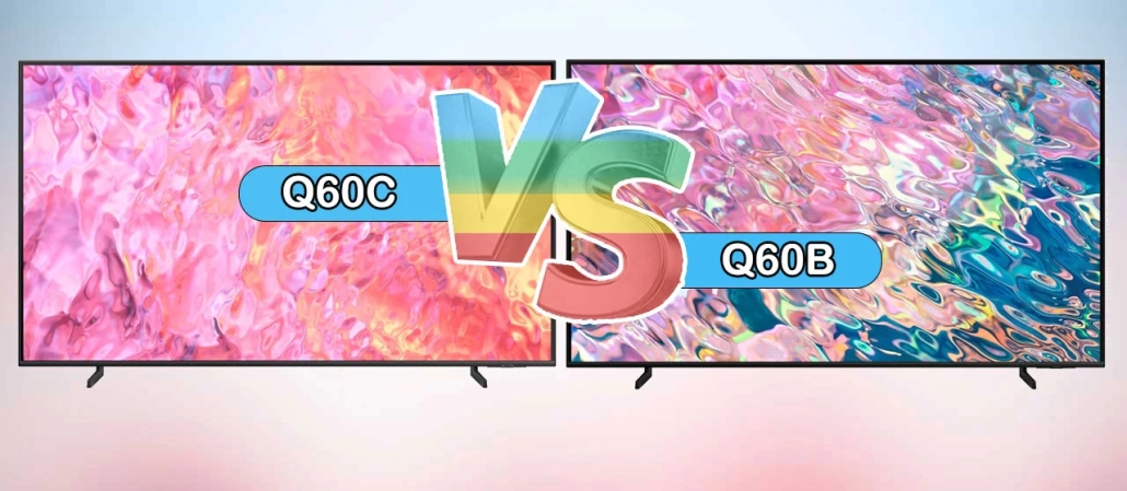 مقایسه تلویزیون سامسونگ Q60C با Q60B