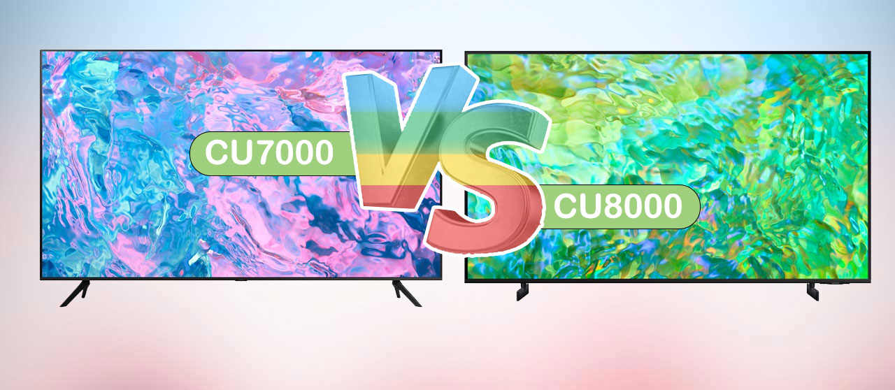 مقایسه تلویزیون سامسونگ CU7000 با CU8000