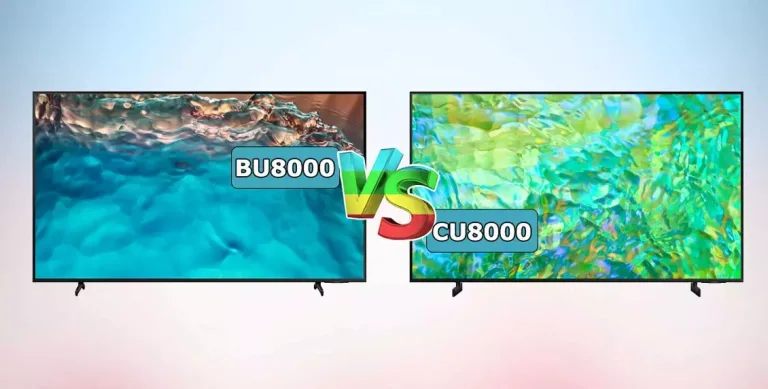 مقایسه تلویزیون سامسونگ BU8000 و CU8000