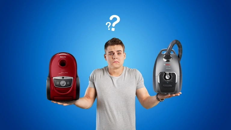 مقایسه جاروبرقی بوش و فیلیپس