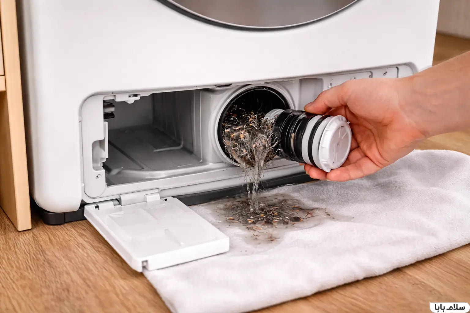 گرفتگی فیلتر تخلیه
