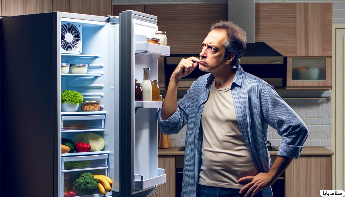 سر و صدای بیش از حد یا وزوز یخچال